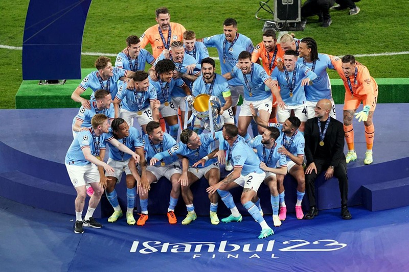 Man City hoàn tất mảnh ghép lịch sử với chức vô địch Champions League tại Istanbul.