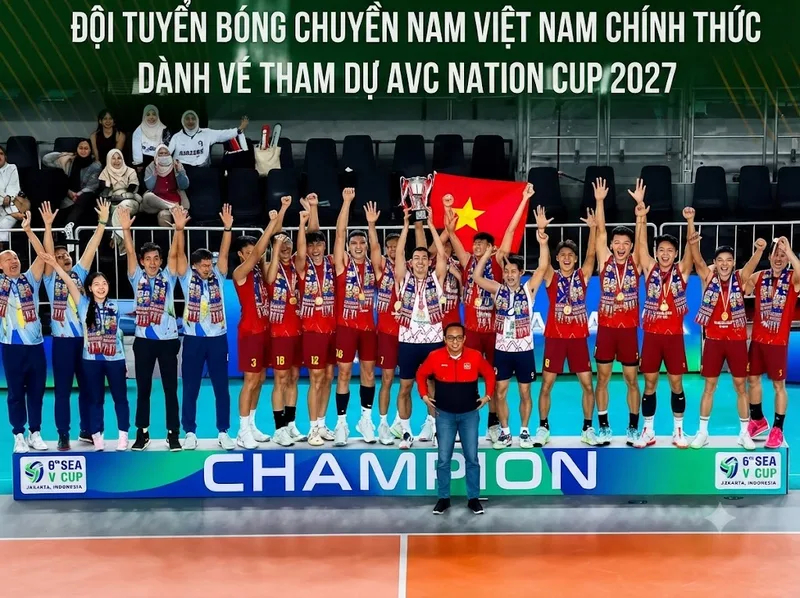 Danh hiệu SEA V.Cup 2026 trở thành nguồn động lực mới cho bóng chuyền nam Việt Nam trong quá trình phát triển dài hạn.