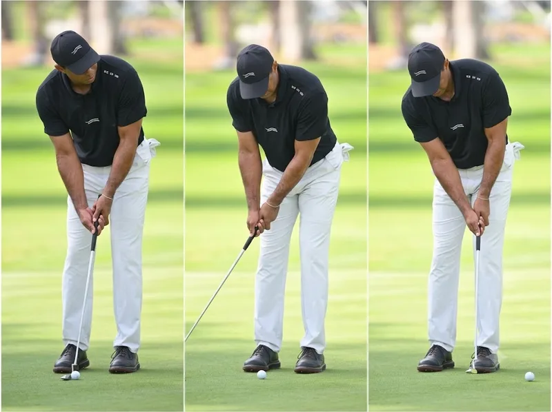Stroke putting mượt thường dựa vào chuyển động nhịp nhàng của vai, tay và putter, đồng thời hạn chế thao tác thừa từ cổ tay.